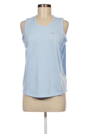 Damen Sporttop Nike, Größe M, Farbe Blau, Preis 13,89 €