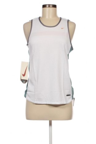 Γυναίκειο αθλητικό τοπ Nike, Μέγεθος M, Χρώμα Λευκό, Τιμή 11,11 €