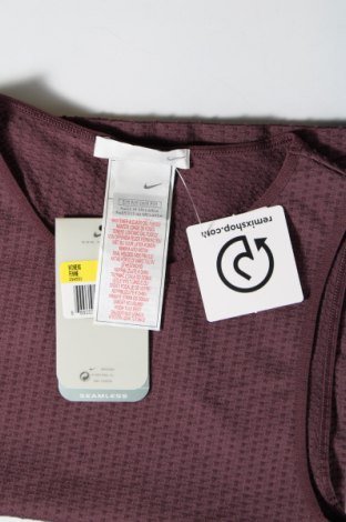 Damen Sporttop Nike, Größe S, Farbe Aschrosa, Preis 39,69 €