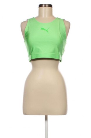 Γυναίκειο αθλητικό τοπ PUMA, Μέγεθος XL, Χρώμα Πράσινο, Τιμή 17,86 €
