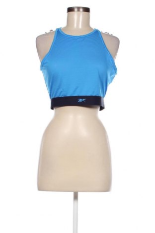 Damen Sporttop Reebok, Größe M, Farbe Blau, Preis € 10,46