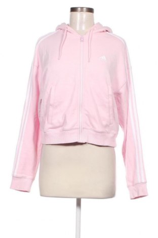Дамски суичър Adidas, Размер XS, Цвят Розов, Цена 64,80 лв.
