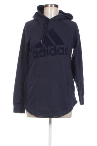 Γυναικείο φούτερ Adidas, Μέγεθος S, Χρώμα Μπλέ, Τιμή 23,75 €