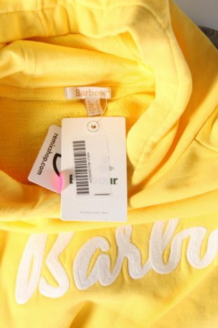Γυναικείο φούτερ Barbour, Μέγεθος S, Χρώμα Κίτρινο, Τιμή 51,42 €