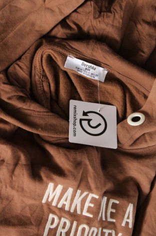 Damen Sweatshirt Bershka, Größe M, Farbe Braun, Preis 6,86 €