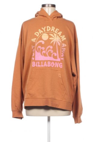 Damen Sweatshirt Billabong, Größe M, Farbe Braun, Preis 26,37 €