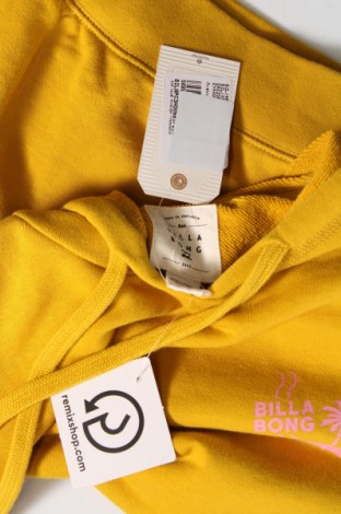 Γυναικείο φούτερ Billabong, Μέγεθος XS, Χρώμα Κίτρινο, Τιμή 19,18 €