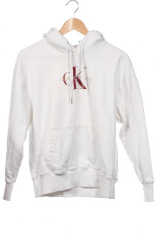 Γυναικείο φούτερ Calvin Klein Jeans, Μέγεθος XS, Χρώμα Λευκό, Τιμή 45,00 €
