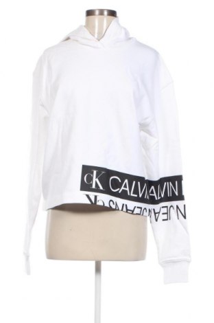 Γυναικείο φούτερ Calvin Klein Jeans, Μέγεθος M, Χρώμα Λευκό, Τιμή 53,20 €