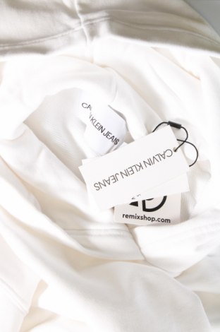 Damen Sweatshirt Calvin Klein Jeans, Größe L, Farbe Weiß, Preis 35,46 €