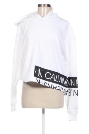 Дамски суичър Calvin Klein Jeans, Размер L, Цвят Бял, Цена 103,20 лв.