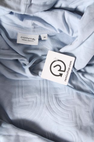Γυναικείο φούτερ Comma,, Μέγεθος L, Χρώμα Μπλέ, Τιμή 19,89 €