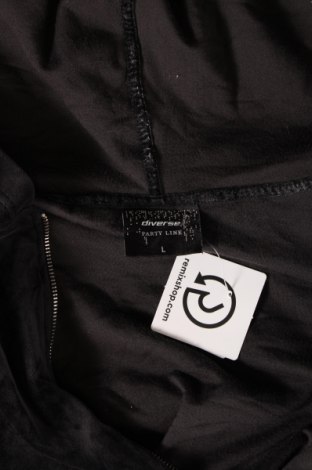 Γυναικείο φούτερ Diverse, Μέγεθος L, Χρώμα Μαύρο, Τιμή 9,15 €
