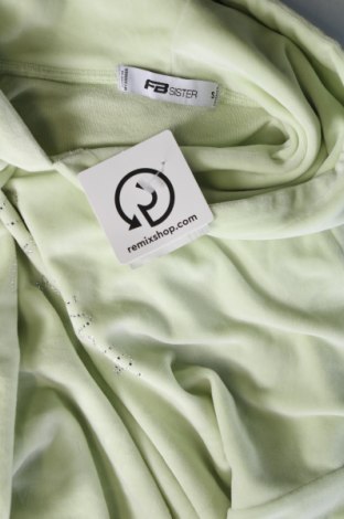 Γυναικείο φούτερ Fb Sister, Μέγεθος S, Χρώμα Πράσινο, Τιμή 6,28 €