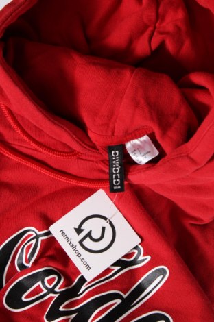 Γυναικείο φούτερ H&M Divided, Μέγεθος S, Χρώμα Κόκκινο, Τιμή 6,97 €