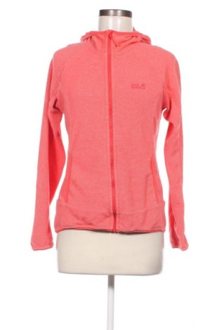 Damen Sweatshirt Jack Wolfskin, Größe M, Farbe Rot, Preis 33,40 €