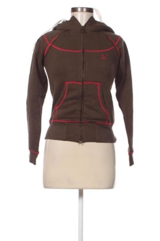 Damen Sweatshirt PUMA, Größe XS, Farbe Braun, Preis 11,13 €