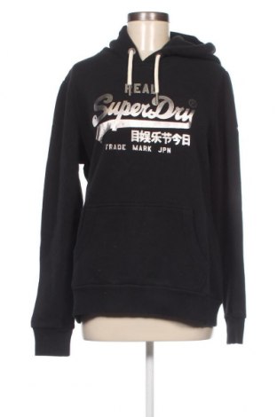 Damen Sweatshirt Superdry, Größe L, Farbe Schwarz, Preis € 15,30