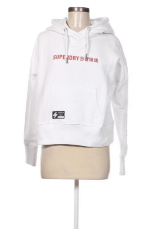 Γυναικείο φούτερ Superdry, Μέγεθος S, Χρώμα Λευκό, Τιμή 18,58 €