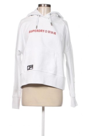 Γυναικείο φούτερ Superdry, Μέγεθος L, Χρώμα Λευκό, Τιμή 14,21 €