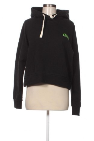 Damen Sweatshirt Superdry, Größe L, Farbe Schwarz, Preis 11,47 €