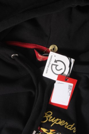 Γυναικείο φούτερ Superdry, Μέγεθος S, Χρώμα Μαύρο, Τιμή 29,51 €
