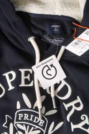 Damen Sweatshirt Superdry, Größe L, Farbe Blau, Preis 15,30 €