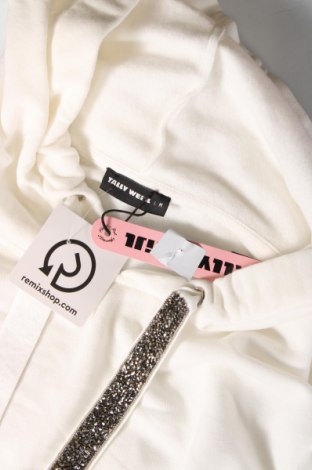 Damen Sweatshirt Tally Weijl, Größe M, Farbe Weiß, Preis 23,71 €