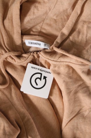 Damen Sweatshirt Terranova, Größe S, Farbe Beige, Preis 4,24 €