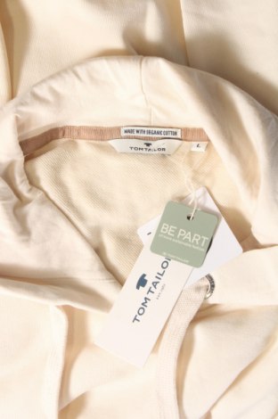 Damen Sweatshirt Tom Tailor, Größe L, Farbe Ecru, Preis 19,18 €