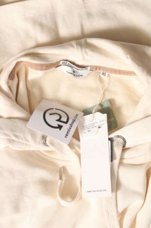 Damen Sweatshirt Tom Tailor, Größe XL, Farbe Ecru, Preis 19,18 €