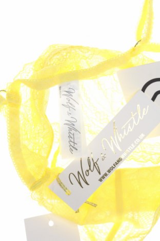 Γυναικεία εσώρουχα Wolf & Whistle, Μέγεθος XS, Χρώμα Κίτρινο, Τιμή 14,40 €