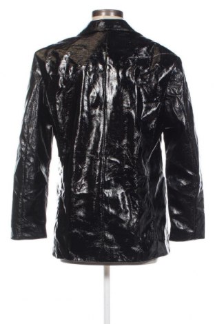 Дамско кожено сако H&M Divided, Размер S, Цвят Черен, Цена 25,08 лв.