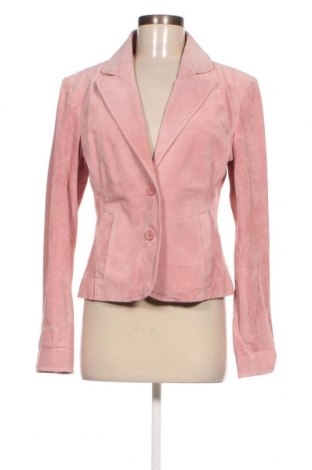 Γυναικείο δερμάτινο σακάκι Y.O.U, Μέγεθος M, Χρώμα Ρόζ , Τιμή 21,78 €