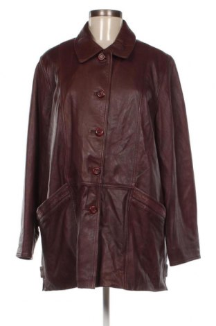 Dámská kožená bunda , Velikost XL, Barva Červená, Cena  644,00 Kč
