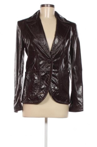 Dámska kožená bunda , Veľkosť S, Farba Hnedá, Cena  36,67 €
