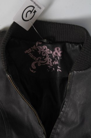 Damen Lederjacke, Größe XXS, Farbe Grau, Preis € 41,05