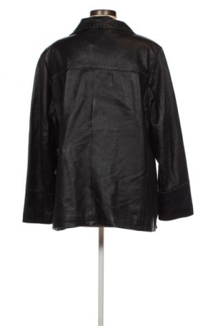 Γυναικείο δερμάτινο μπουφάν, Μέγεθος XXL, Χρώμα Μαύρο, Τιμή 66,19 €