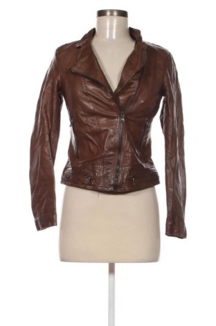 Dámska kožená bunda , Veľkosť S, Farba Hnedá, Cena  45,50 €