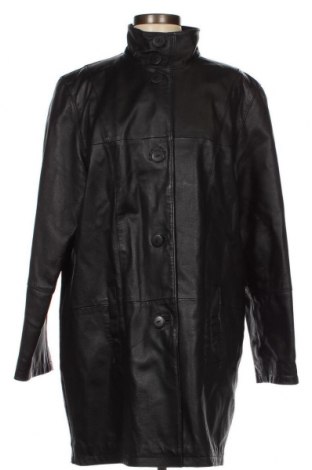 Γυναικείο δερμάτινο μπουφάν, Μέγεθος XXL, Χρώμα Μαύρο, Τιμή 33,76 €