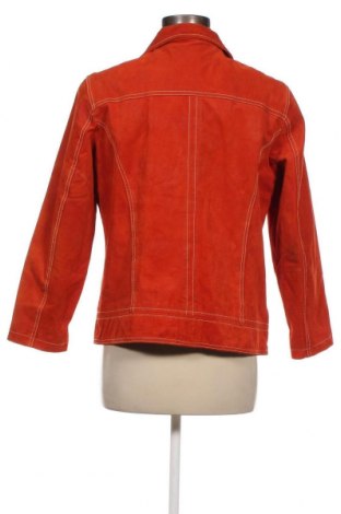 Dámska kožená bunda , Veľkosť M, Farba Oranžová, Cena  29,73 €