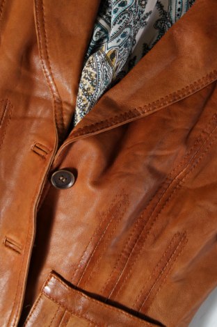Dámská kožená bunda , Velikost M, Barva Hnědá, Cena  955,00 Kč