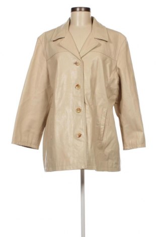 Dámska kožená bunda , Veľkosť XL, Farba Béžová, Cena  41,86 €