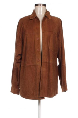 Dámska kožená bunda , Veľkosť M, Farba Béžová, Cena  60,67 €