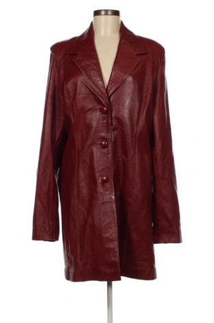 Dámská kožená bunda , Velikost M, Barva Červená, Cena  1 450,00 Kč