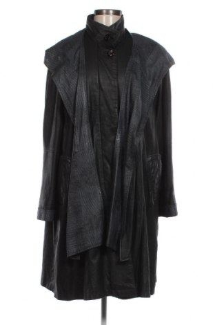 Γυναικείο δερμάτινο μπουφάν, Μέγεθος L, Χρώμα Μαύρο, Τιμή 54,71 €