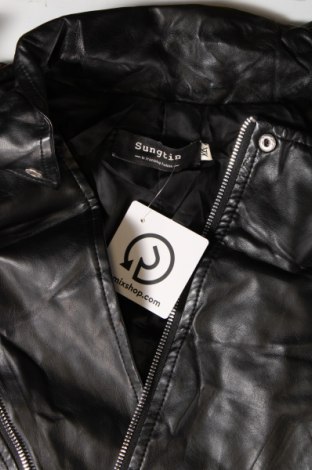Dámska kožená bunda , Veľkosť M, Farba Čierna, Cena  11,39 €