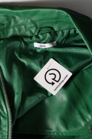 Γυναικείο δερμάτινο μπουφάν, Μέγεθος L, Χρώμα Πράσινο, Τιμή 30,31 €