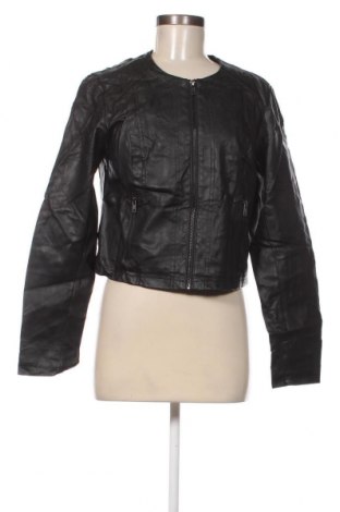 Damen Lederjacke, Größe M, Farbe Schwarz, Preis 28,99 €