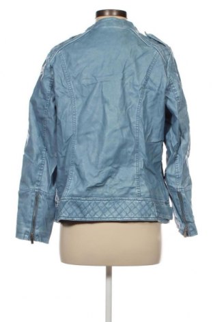 Damen Lederjacke, Größe M, Farbe Blau, Preis 9,89 €